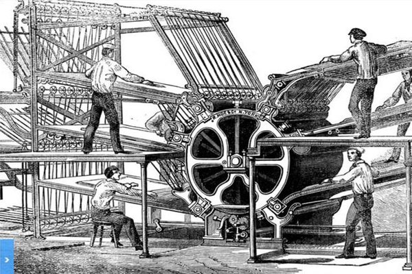 Chiếc máy in do Johannes Gutenberg sáng chế